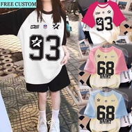 【Free Custom Name & Number】OVERSIZE Jersey With Numbers 68 93