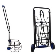 Shopping Trolley Foldable | Grocery Trolley | Foldable Multifunction | with straps | support up to 25kg