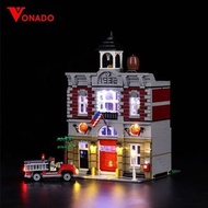 VONODO LED Light-LEGO Fire Brigade 10197 Light Kit
