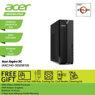 Acer Aspire AXC340-3050W10 Desktop PC ( Athlon 3050U, 4GB, 256GB SSD, ATI, W10 )