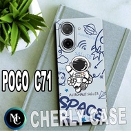 Rubber case for poco C71/CC35/CUTE Motif/ poco C71/Casing poco C71/silicon/softcase CASETAPORA