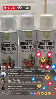 turmeric & tuba tuba Herbal Oil