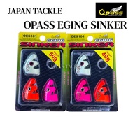 OPASS EGING SINKER 40G 50G FOR SQUID PEMBERAT CANDAT SOTONG CANDAT EGI SINKER EGING HEAD
