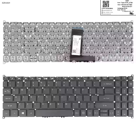 US Laptop Keyboard for ACER SWIFT SF315-51 /SF315-52/SF315-41 a315-42 a315-42g a315-54 a315-54k Blac
