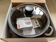 全新Berndes Bonanza 鍋 (28cm & 18cm 連玻璃蓋)贈硅膠隔熱套一對