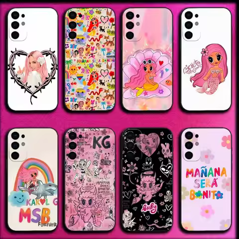 Singer K-Karol G M-Manana Phone Case For Samsung S25,S24,S21,S22,S23,S30,Ultra,S20,Plus,Fe,Lite,Note