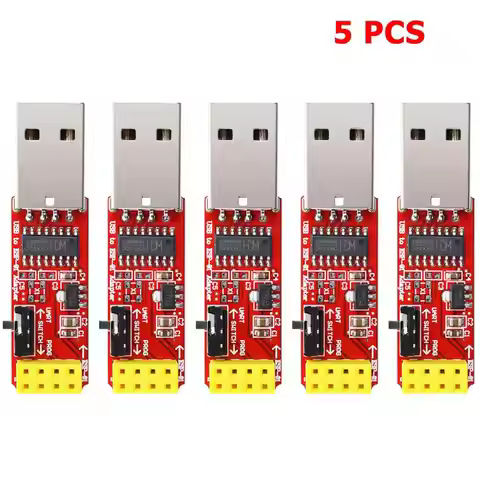 1/5/10PCS CH340C USB To ESP8266 Serial ESP-01 ESP-01S ESP01 ESP01S Wireless Wifi Developent Board Mo
