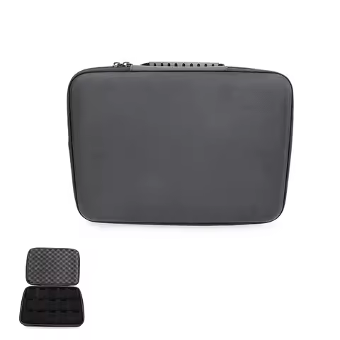 Hard Shell Watch Storage Box Anti Scratching 8/ 15 Slot Watch Display Box Black Shockproof Wristwatc