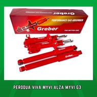 GREBER HEAVY DUTY ABSORBER PERODUA KELISA VIVA MYVI ALZA MYVI G3 [ALL PERODUA]