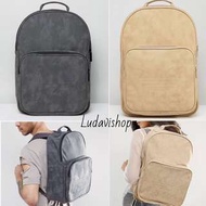 Adidas originals backpack bag 後背包 咖啡 皮革 奶茶色 印花