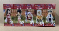 ★喬安精品★ 現貨 日版金証紙 景品 海賊王 WCF 女兒島 全套5款 波雅·漢考克 蛇姬 女帝海賊團 雷利 克比