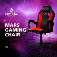 VNEZHA Game Chair GF-GCCMT10-BR2 YEARS WARRANTY - Kerusi gaming office chair gold black red hitam todak pc table gaming