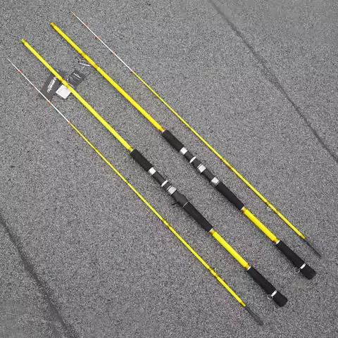 Single Rod Fishing Rod, Fast Action, Medium-Light, Carbon Fiber Rod Body, Eva Grip, Nylon Reel Seat,
