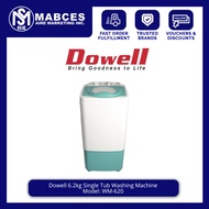 COD Dowell 6.2kg Single Tub Washing Machine WM-620