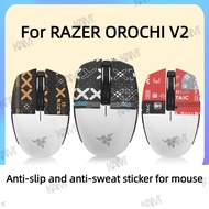 [Kam]For RAZER OROCHI V2 Mouse anti-sweat stickers anti-slip stickers cartoon side grip protective f