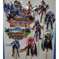 TOPPER CAKE MOBILE  LAGEND