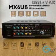 DYNAMAX MX6UB Profesionnal Stereo Karaoke Mixer Amplifier