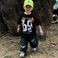 BLACK T-SHIRT NO. 69 Boxy Loose Form 100% Cotton 2C