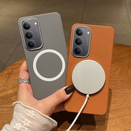 For OPPO A5 2025 5G /OPPO A5 2025 4G / OPPO K13X 5G Phone Casing Leather Cases with Magnetic Wireles