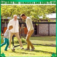 Foldable Football Gate Portable Football Goal Post Net Backyard Indoor and Outdoor Teens Training So
