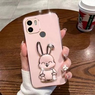 Tpu Case Straight Edge Rabbit Pattern For Xiamo Redmi A1plus A2plus Stand Xiaomi A2plus A1plus