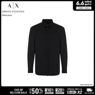 AX Armani Exchange เสื้อเชิ้ตผู้ชาย รุ่น 8NZCBD-ZN10Z-1200 - สีดำ