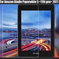 For Amazon Kindle Paperwhite 5 11th Gen M2L3EK 6.8-inch 2021 e-Book Readers Clear Tempered Glass Kin