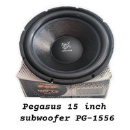 Subwoofer 15 Inch Pegasus PG-1556 Double Coil Pegasus Speaker Mobil