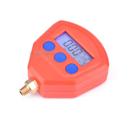 R22 R410 R407C R404A R134A Air Conditioner Refrigeration Single Manifold Vacuum Gauge Pressure Gauge