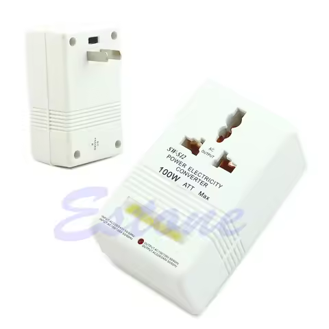 Professional 220/240V To 110/120V Power Voltage Electricity Adapter Converter