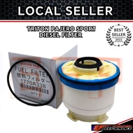 HIGH QUALITY MITSUBISHI TRITON 2.4 VGT PAJERO SPORT 1770A338 DIESEL FILTER FUEL FILTER BLUE MINYAK 1