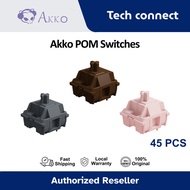 Akko POM Tactile & Linear Switches Brown / Silver / Pink for Mechanical or Gaming Keyboards