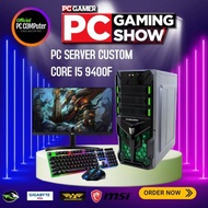 Pc Gaming Server CORE i5 9400F VGA GT 730 2GB Ram ddr4 32Gb Hdd 1Tb