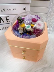 唐老鴨 黛絲 紫玫瑰 紫紅玫瑰 冬日 冬日禮物 永生花 燈 玫瑰 保鮮花 花束 繡球花 花 生日 禮物 情侶 閨蜜 畢業 結婚禮物 情人節禮物 母親節禮物  畢業禮物 畢業花 畢業花束 聖誕禮物 情人