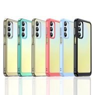 Transparent Color Casing for Samsung Galaxy A56 A36 A26 A55 A35 A16 5G A06 M55 C55 F55 5G Phone Case