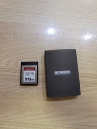 全網最低 Transcend 高速 記憶卡 512GB CFexpress Type B 連 讀卡器 Nikon Canon 相機
