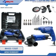 Smart Choice- TERMURAH! MAKTEC X YUKIDO Mesin Gerinda Tangan dan Mesin Bor Listrik 10mm Set Gerinda 