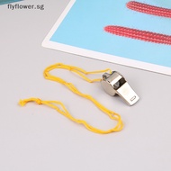 【Spot goods】 1/12Pcs Metal Whistle Referee Sport Stainless Steel Whistles Training Tools （syl）