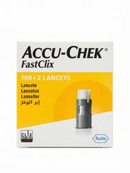 羅氏 - Accu-Chek FastClix 羅氏 採血針 102針 (平行進口) 有效期: 2027年11月9日或之後(新舊包裝隨機發貨)