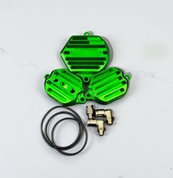 งานฝาครอบระบาย 4 วาล์ว Wave 125 พร้อมอุปกรณ์ครบชุด งานตัวหนา มีทั้งหมด 6 สี