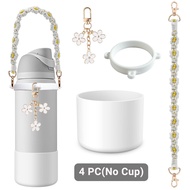 Silicone Boot Set for Owala Water Bottle 24oz, 32&40oz - Includes Anti-Slip Sleeve & Handle Strap, P