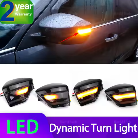 Car Side Mirror Blinker Indicator Lamp LED Dynamic Turn Signal Light for Ford S-MAX CD340 Kuga C-Max