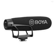 [Ready Stock] BOYA BY-BM2021 Lightweight Super Cardioid Video Microphone for Smartphone DSLR Cameras Camcorders PC Audio Recording