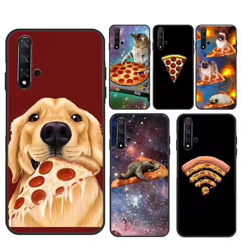 Pizza Food Bacon Cheese For Huawei Nova 9 10 SE 5T 12s 12i 11i Y91 Y90 Y60 Y70 Y72 Y61 P20 P40 P30 L