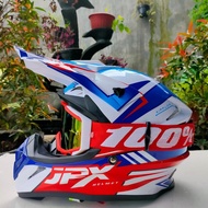 HELM JPX CROSS X36 PAKET GOGLE