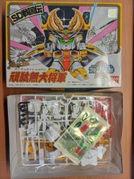 萬代 絕版紅標 111-81 初版 BB戰士 44 SD戰國傳 武者七人眾 頑駄無大將軍 非 輝羅鋼