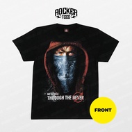 🔥READY STOCK🔥[1349] Metallica Through The Never - Black T-Shirt | Baju Band Legen Rock