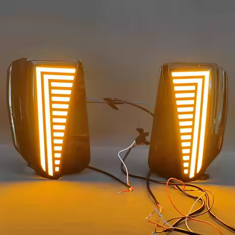 #00K Automotive Parts & Accessories,LED Daytime Lights for Toyota Prius ZVW30 2012-2015 (Black)