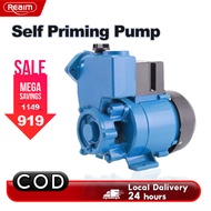 REAIM Electric Water Pump Motor 220V Water Pump Self-Priming Pump 125W/0.5HP