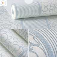EZ 5Mx53cm 3D Self adhesive Wallpaper Non Woven Fabric Home Decor Wall Sticker Living Room Bedroom